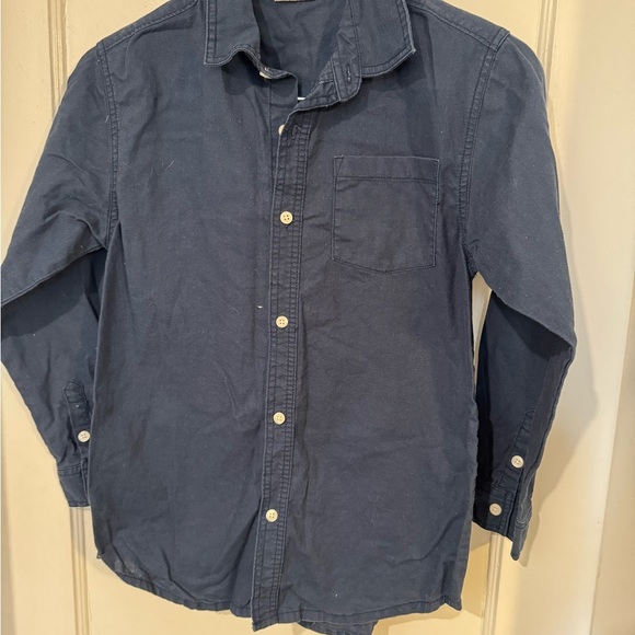 Crazy 8 Kids Blue Button Down Shirt - Picture 2 of 5